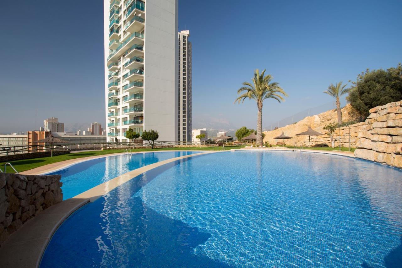 Skyline 5 Apartment With Private Balcony And Nice Views Benidorm Kültér fotó