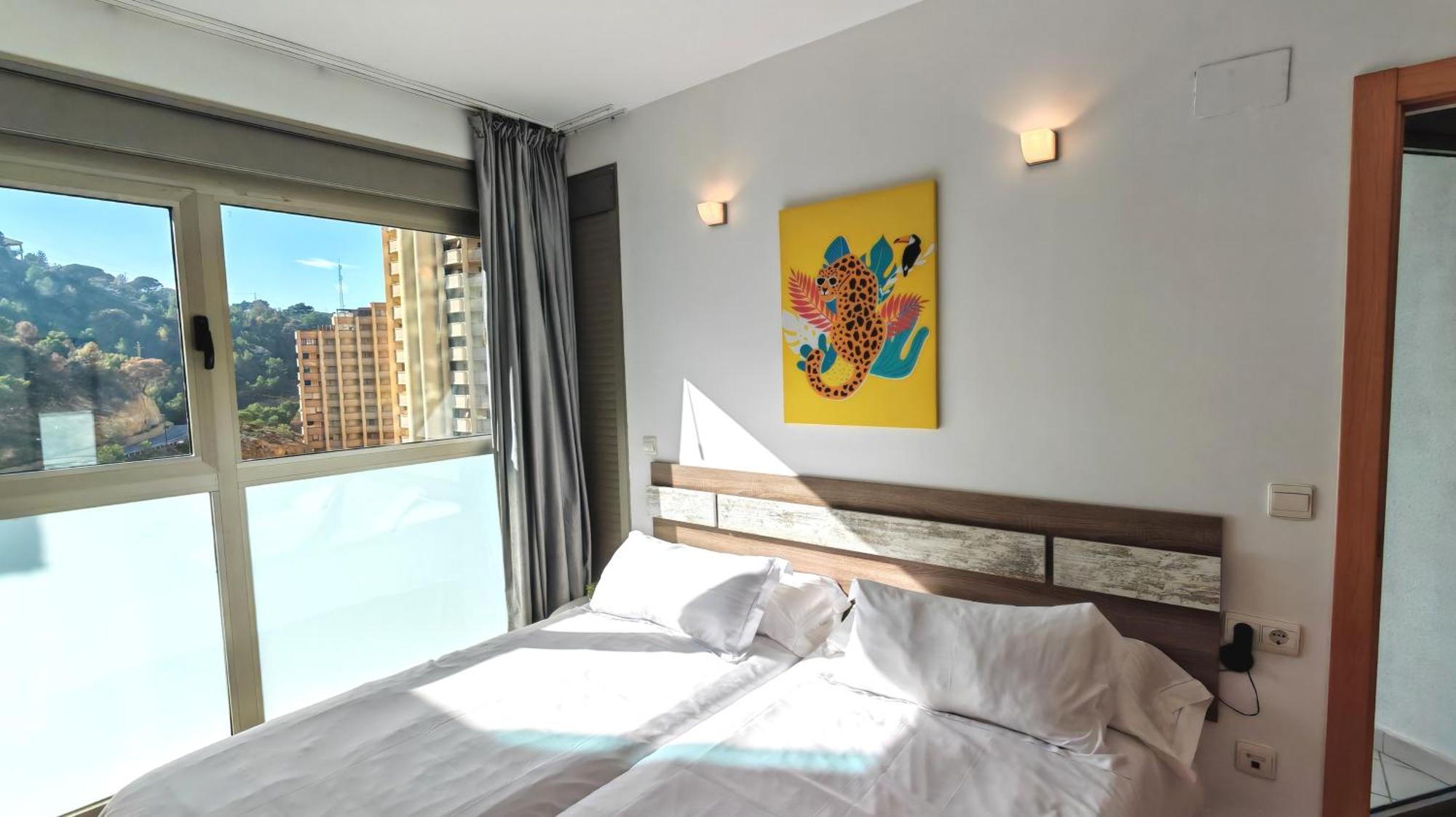 Skyline 5 Apartment With Private Balcony And Nice Views Benidorm Kültér fotó